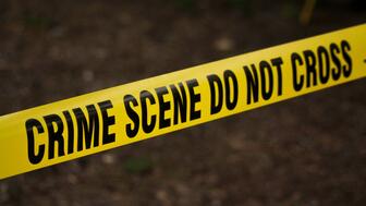 The Jewelers’ Security Alliance said since March, it has received reports of violent smash-and-grab robberies across California. The incidences involve mobs of up to 30 people swarming the store at once and smashing display cases to grab high-karat gold jewelry. Stock image of crime scene tape