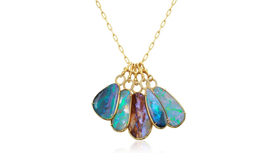 Just Jules opal necklace
