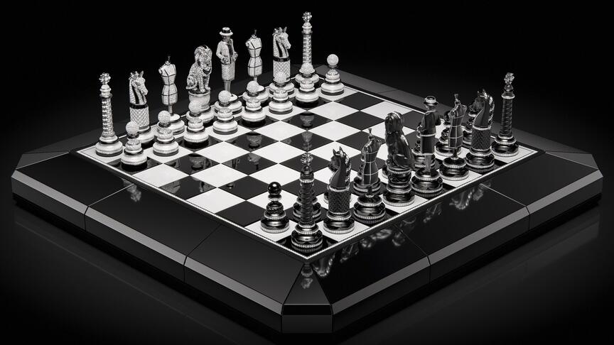 Chanel Coco Game Haute Horlogerie Chessboard