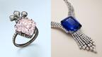 Marie-Thérèse Pink diamond and Blue Belle sapphire necklace