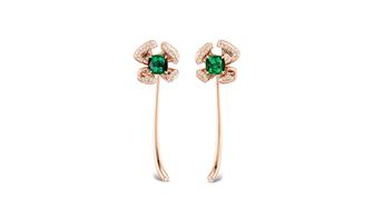These convertible earrings by Lindsey Scoggins Studio ($16,000) took home a 2025 CASE Award in the “Supplier, Jewelry $10,001 to $20,000” category. Lindsey Scoggins Studio convertible flower earrings