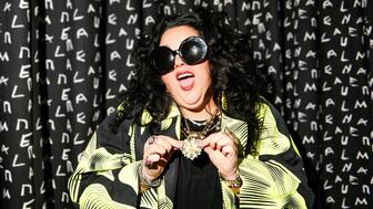 Ashley Longshore in Buddha Mama jewelry