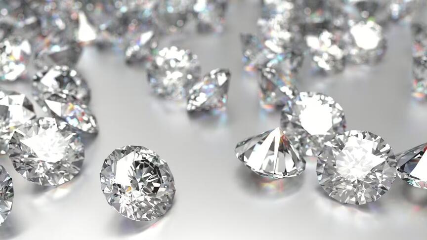 President Donald Trump announced a new 50 percent tariff on imports from Canada that includes loose polished diamonds. The administration said the new taxes are being levied in response to Canada’s decision to place a quota on imports of U.S.-made cheese and automobiles, and the decision by all but two Canadian provinces and territories to pull U.S.-made alcohol from store shelves. Stock photo of loose polished diamonds