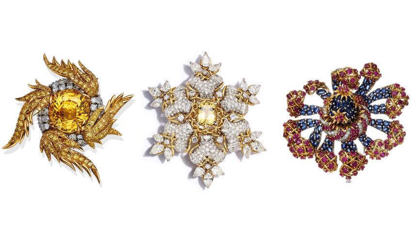 Tiffany & Co.’s Three Jean Schlumberger for Tiffany & Co. Archives Brooches