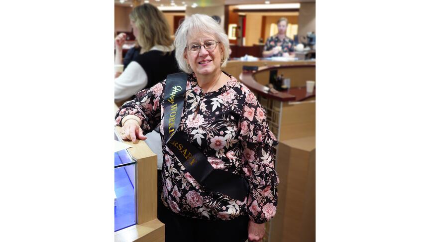 Lori Tucker is celebrating a milestone anniversary as a bench jeweler with Denver-based Williams Jewelers. Lori Tucker