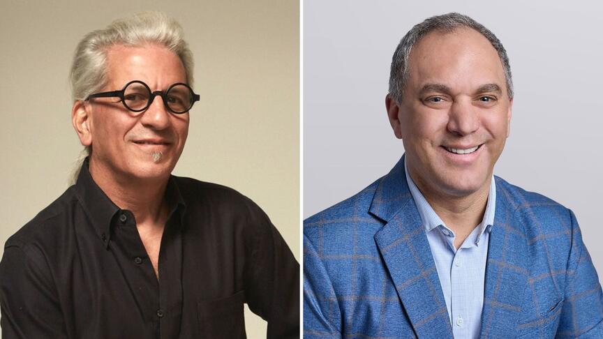Steven Lagos (left) has stepped down as CEO of Lagos. He is succeeded by Keith Rolfe, the company’s chief financial officer and chief operating officer. Steven Lagos and Keith Rolfe