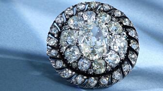 Napoleon Bonaparte diamond brooch 