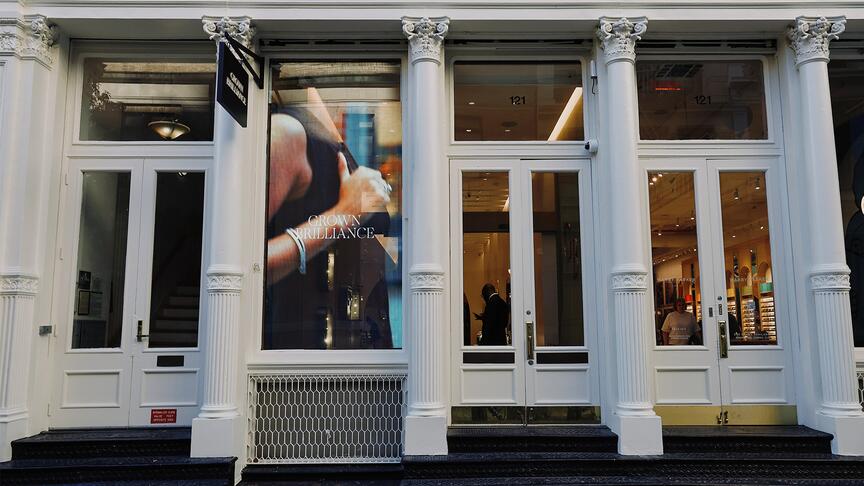 Grown Brilliance NYC Flagship Exterior