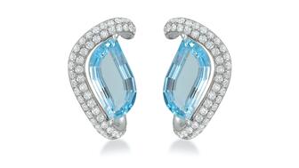 Isabel Delgado aquamarine earrings
