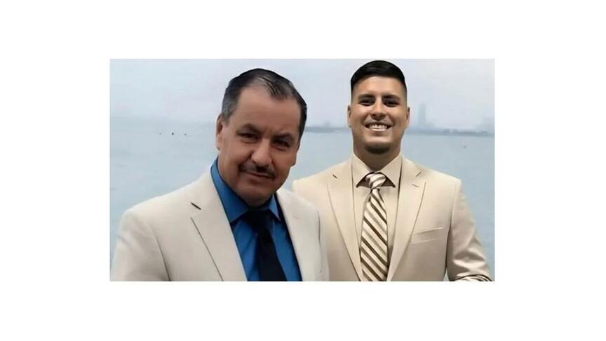 The Chicago Police Department announced Thursday afternoon that it has arrested and charged the man believed to be responsible for killing two jewelers last fall. Faustino Alamo Dominguez and Luis Angel Alamo, pictured, were gunned down Nov. 8 while pursuing the suspect after he robbed their jewelry store. Faustino Alamo Dominguez and his son, Luis Angel Alamo, of Joyeria Angelo’s in Chicago