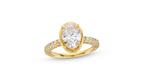 Vera Wang Love lab grown diamond engagement ring