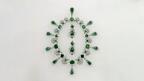 Marie Louise’s emerald necklace and earrings stolen in the heist at the Louvre Museum  