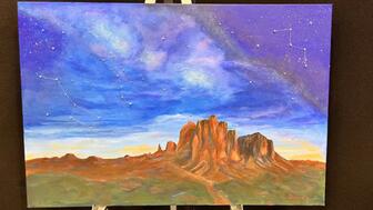 Constellations Over the Sedona