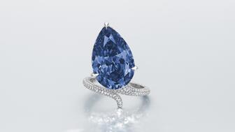The Mellon Blue diamond