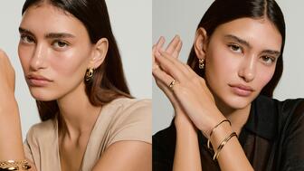 Mejuri Steel Collection Campaign Imagery