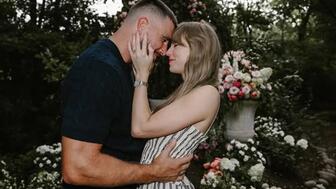 After two years of dating, Taylor Swift and Travis Kelce are engaged. They announced their engagement with a joint post on Instagram Wednesday, debuting the singer’s romantic engagement ring—a diamond solitaire with a vintage feel. (Photo credit: Taylor Swift’s Instagram) Taylor Swift Engaged