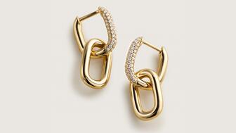 Blue Nile Ellipse earrings
