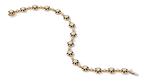 A highlight of State Property’s “Lorenz” capsule, the newest addition to “The Voyager” collection, is this station bracelet featuring 0.93 carats of diamonds accented by jet black enamel in 18-karat yellow gold ($8,105). State Property Lorenz Station Bracelet