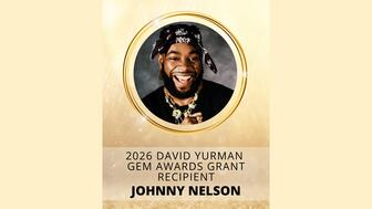 Johnny Nelson Wins David Yurman Gem Award Grant Graphic