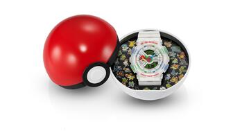 G Shock Pokemon watch in Pokeball