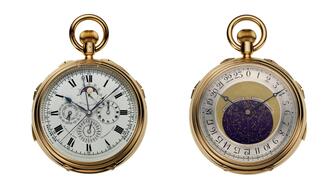 Crafted in 18-karat yellow gold, the “Grosse Pièce” is the most comprehensive astronomical timepiece ever created by Audemars Piguet, the company said. Audemars Piguet Grosse Pièce