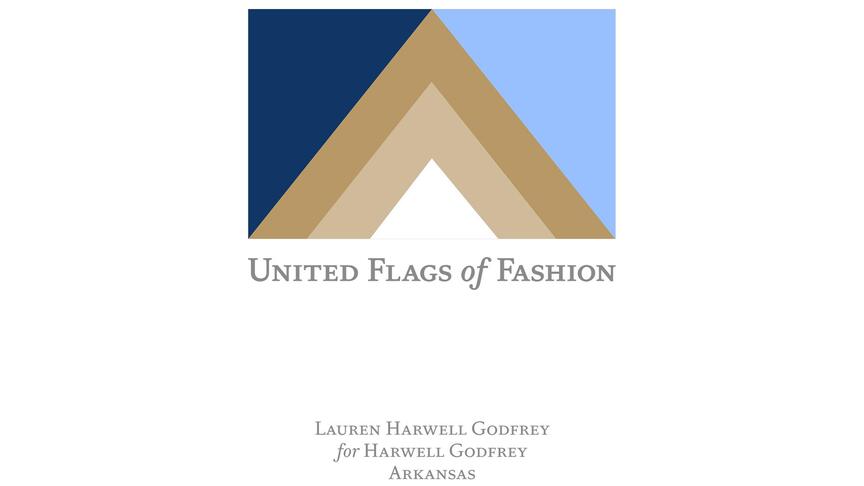United Flags of Fashion Arkansas Flag By Lauren Harwell Godfrey