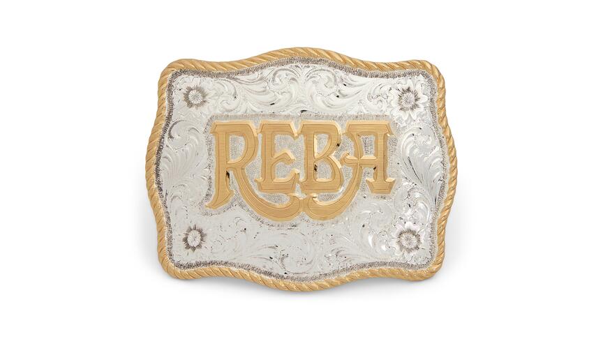 Reba McEntire belt buckle