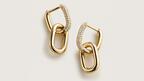 Blue Nile Ellipse earrings
