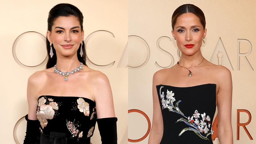 Anne Hathaway and Rose Byrne