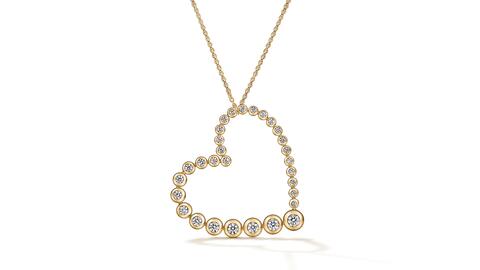 Hearts On Fire Dream Heart Pendant