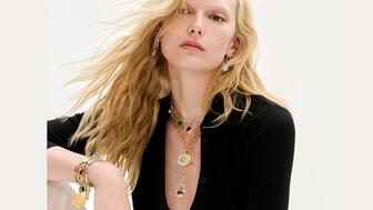 Alex Consani in Pandora Talisman campaign