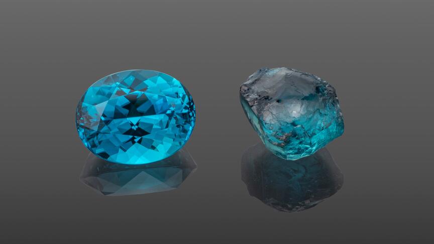 Ethiopian paraiba tourmaline