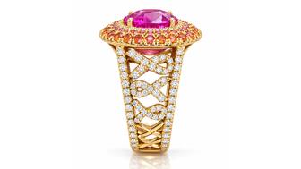 Rachel Chalchinsky of Color Source Gems Survivor Tribute Ring