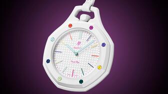 Audemars Piguet x Swatch white Royal Pop watch