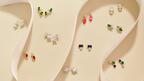 A selection of Midas Chain’s new gemstone and diamond mini studs. Midas chain mini studs