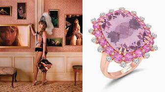 Taylor Swift Kallati sapphire ring