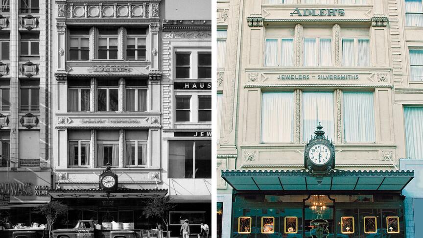 Adler’s Jewelry storefronts New Orleans